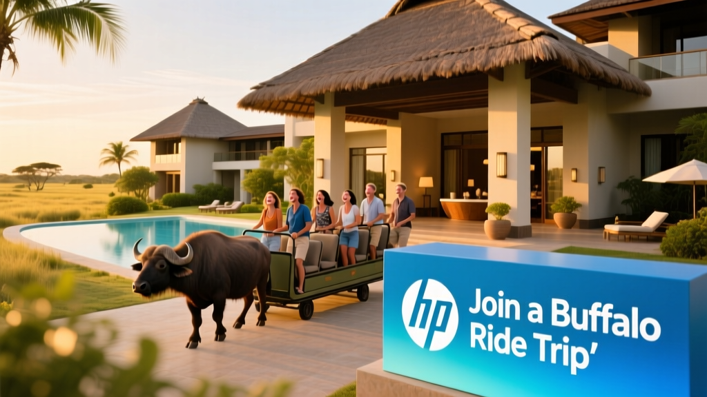Join a Buffalo Ride Trip: A Realistic Review of HP’s Promotional Hostel Experience in Vietnam’s Mekong Delta