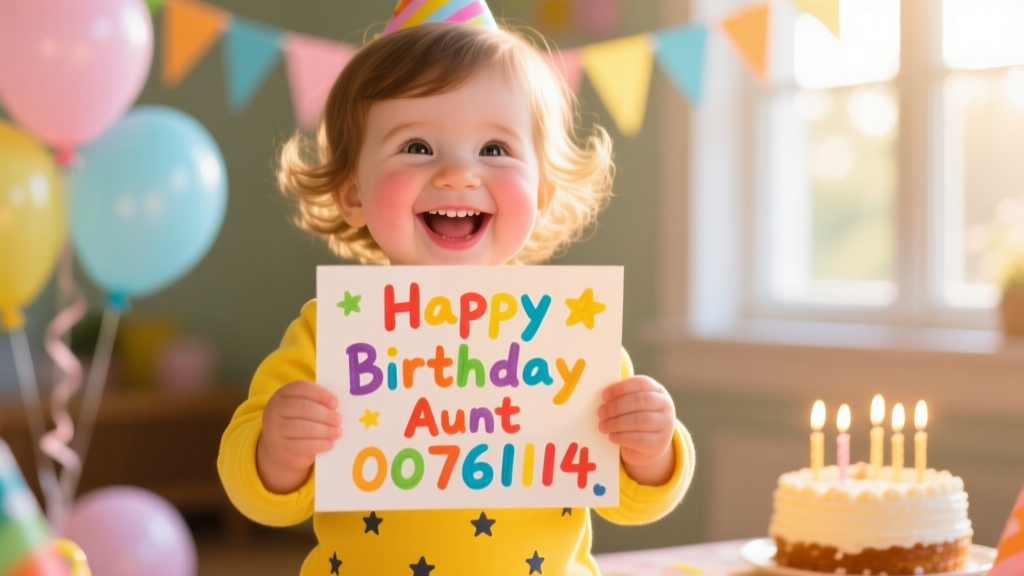 Thoughtful, Age-Appropriate Birthday Wishes for Aunt_00761114: A Toddler Educator’s Practical Guide