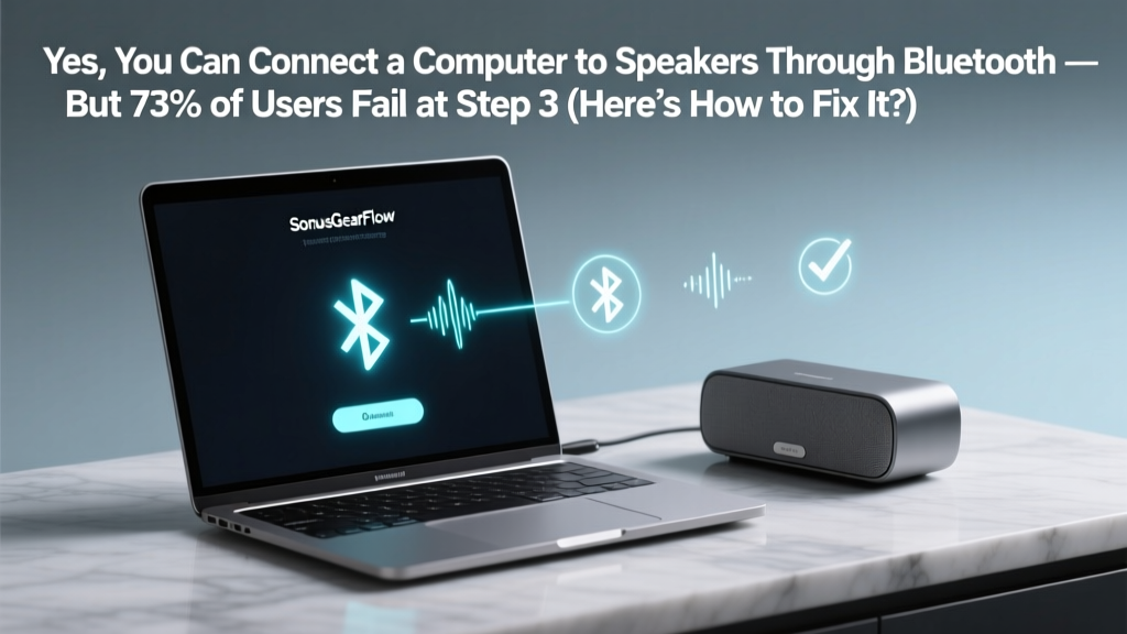 Can You Connect A Computer To A Speakers Through Bluetooth (2026)