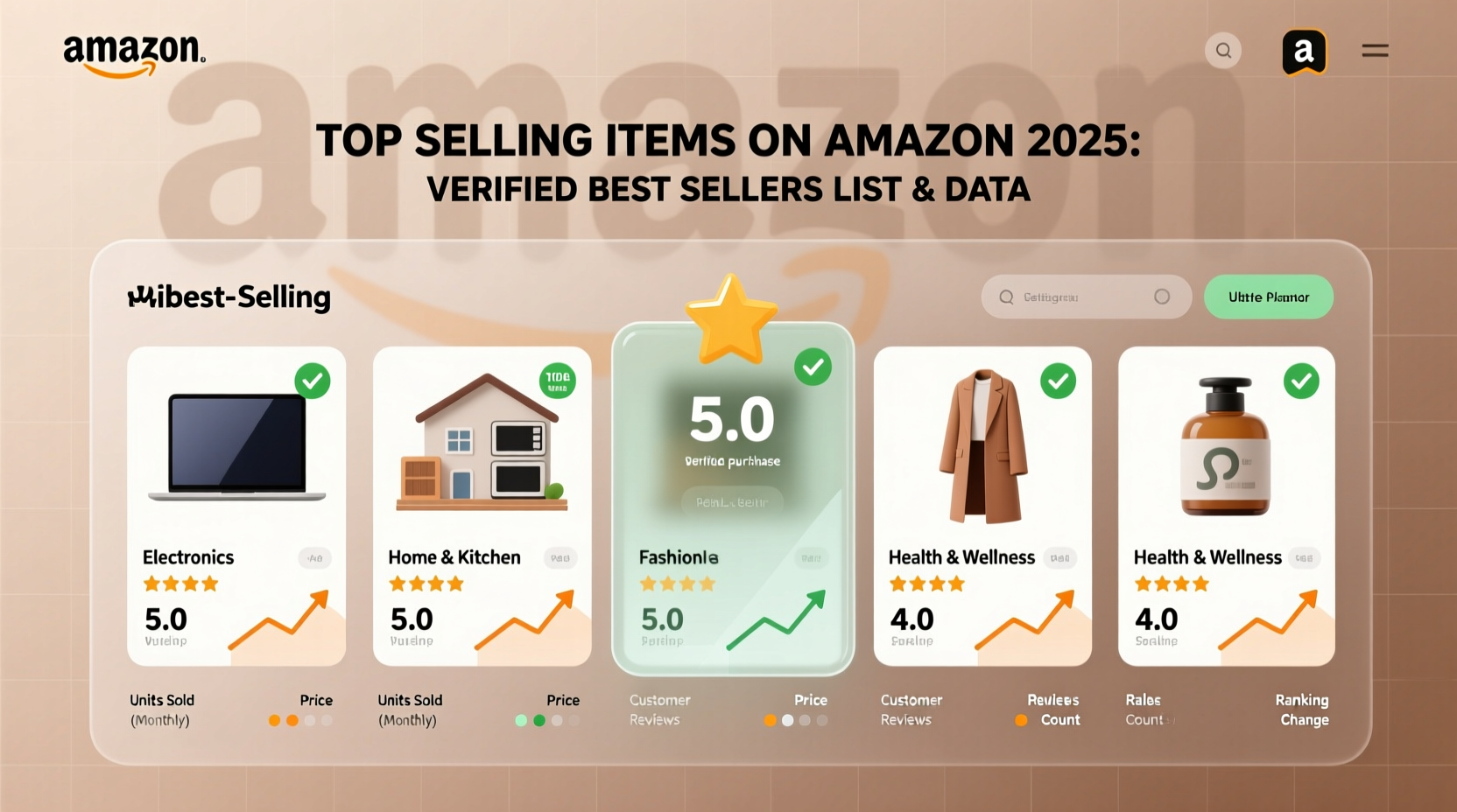 top selling items on amazon