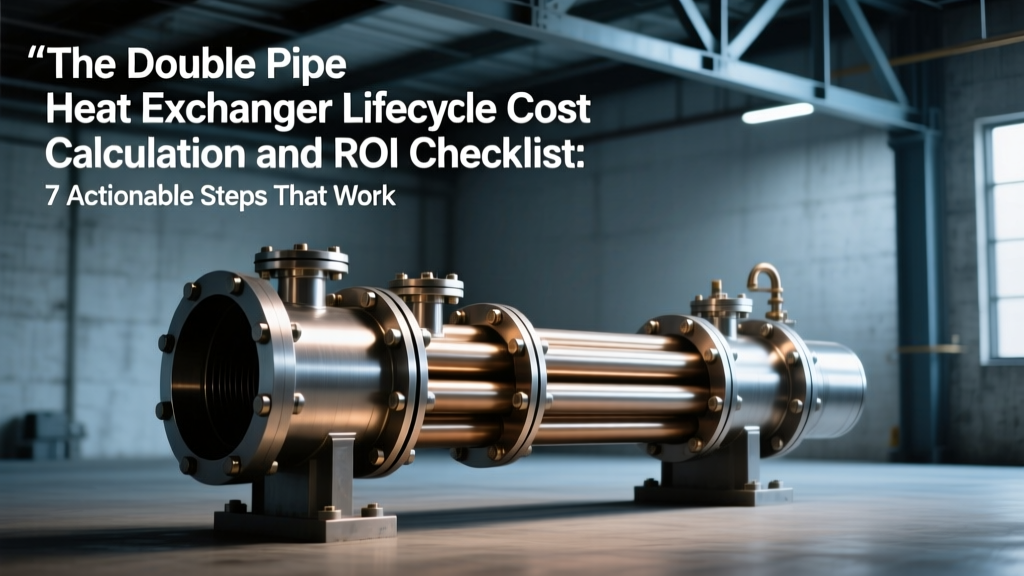 Double Pipe Heat Exchanger ROI & Lifecycle Cost Tool