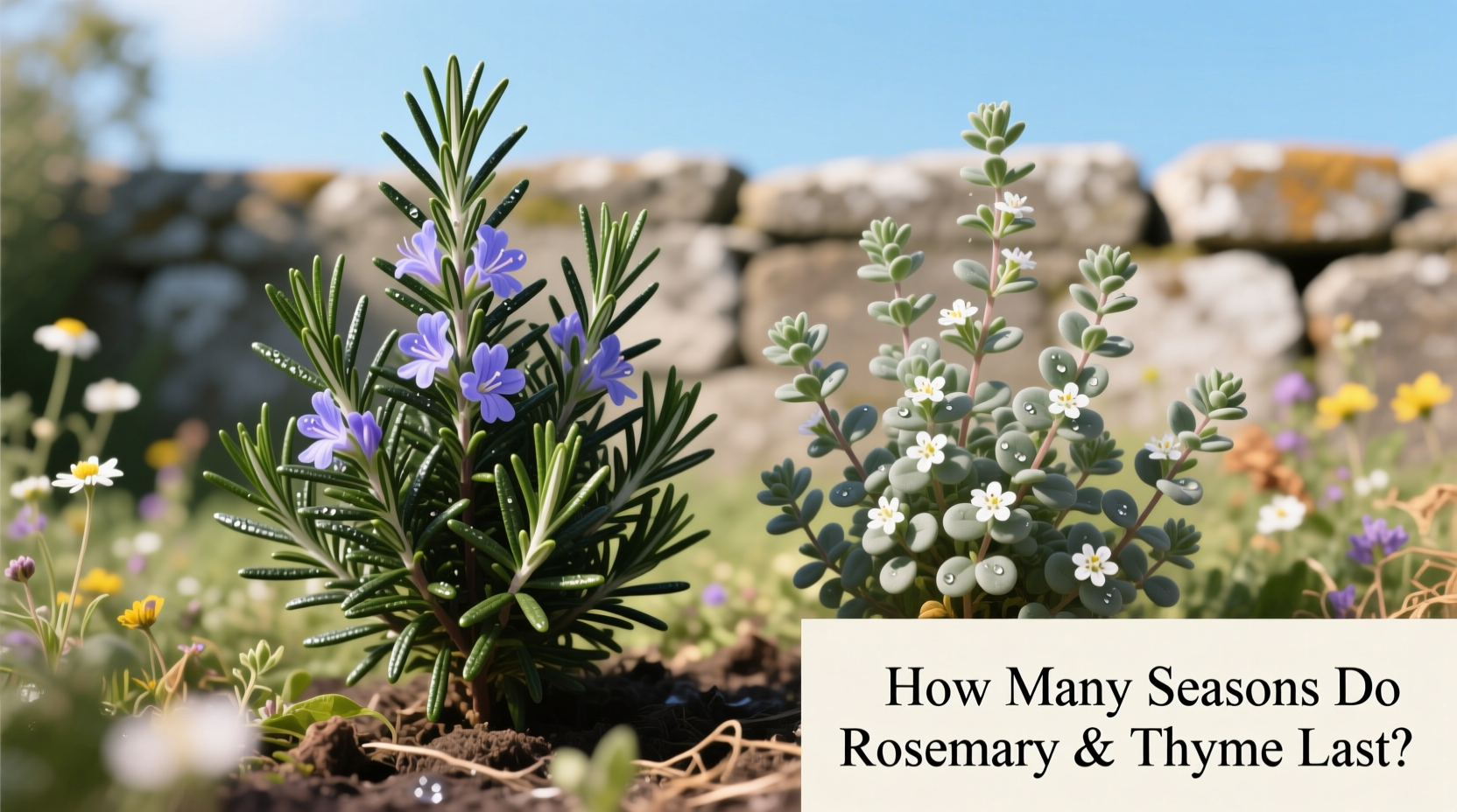 Rosemary & Thyme Lifespan Guide | TheHomeSprouts