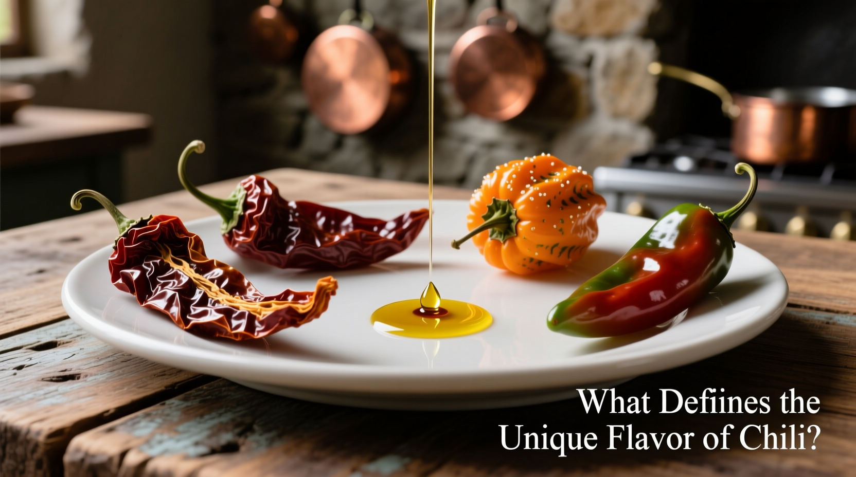 what defines the unique flavor of chili