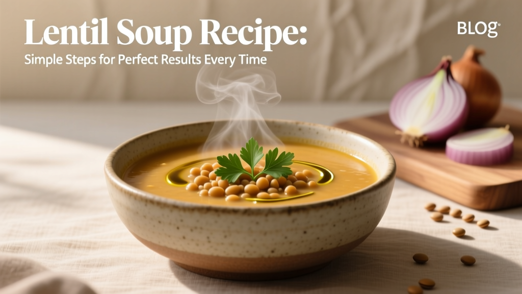 Lentil Soup Recipe: Simple Steps for Perfect Results
