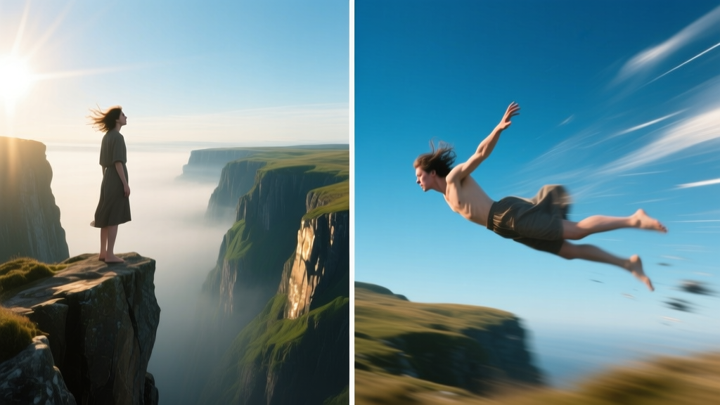 Cliff vs Falling: Dream Symbol Comparison