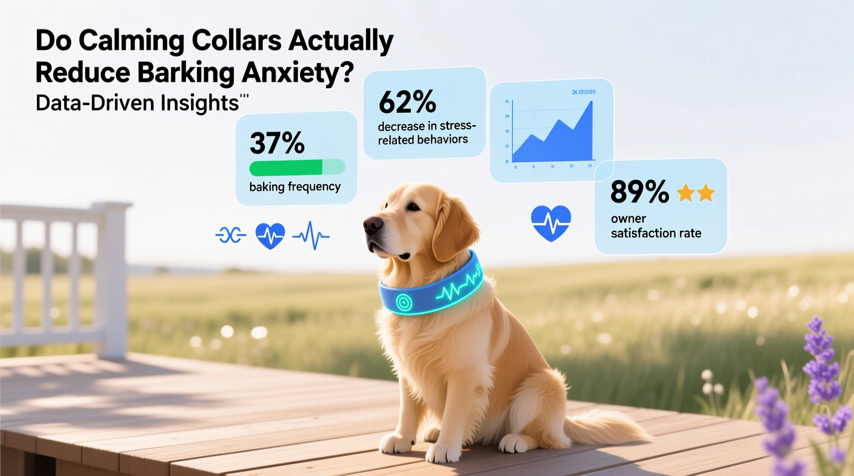 do calming collars for dogs actually reduce barking anxiety data