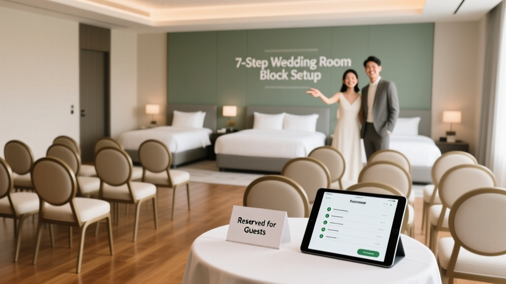 Wedding Room Block Setup: 7-Step Checklist (2026)