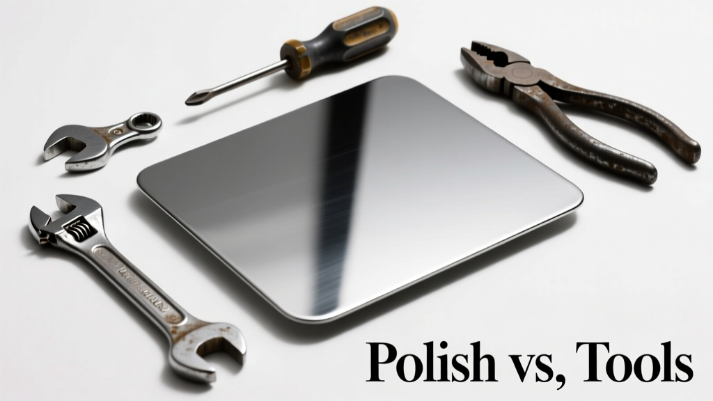 Polish vs Tools: Understanding the Critical Distinction in Surface Finishing and Material Preparation