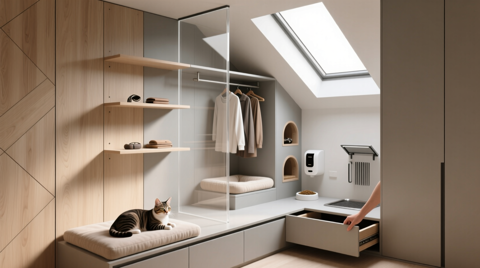 closet organization tips pet crate storage