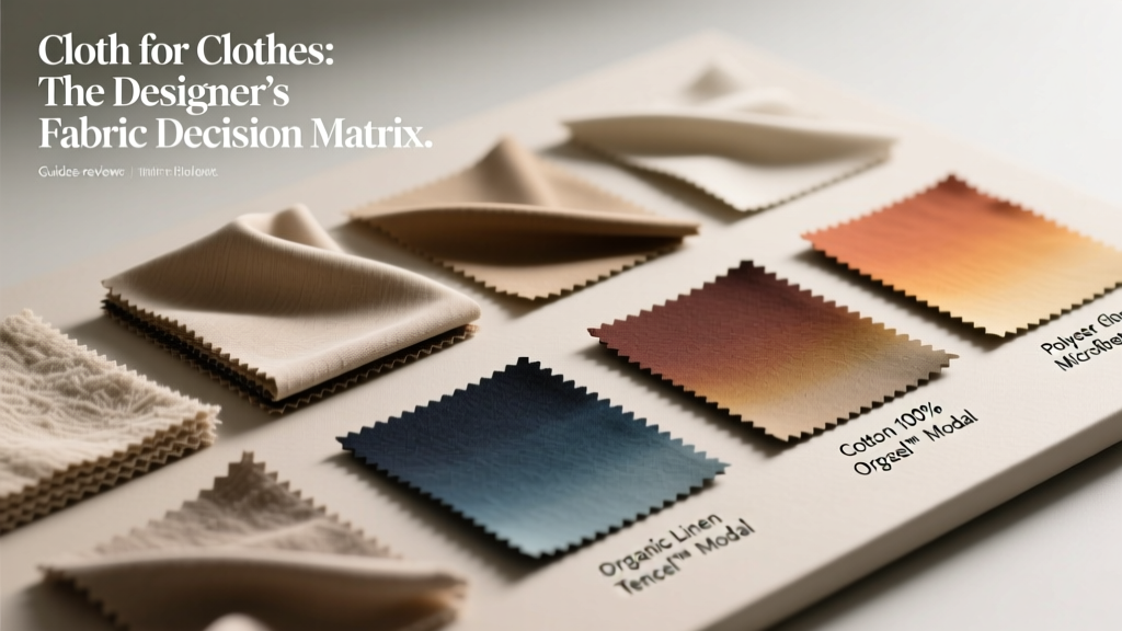 Cloth for Clothes: The Designer’s Fabric Decision Matrix