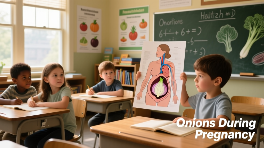 Onions During Pregnancy: Nutritional Benefits, Safety Guidelines, and Practical Integration into Prenatal Diets