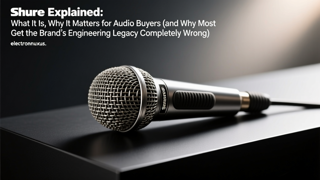 Shure Explained: What It Is, Why It Matters for Audio Buyers (and Why Most Get the Brand’s Engineering Legacy Completely Wrong)