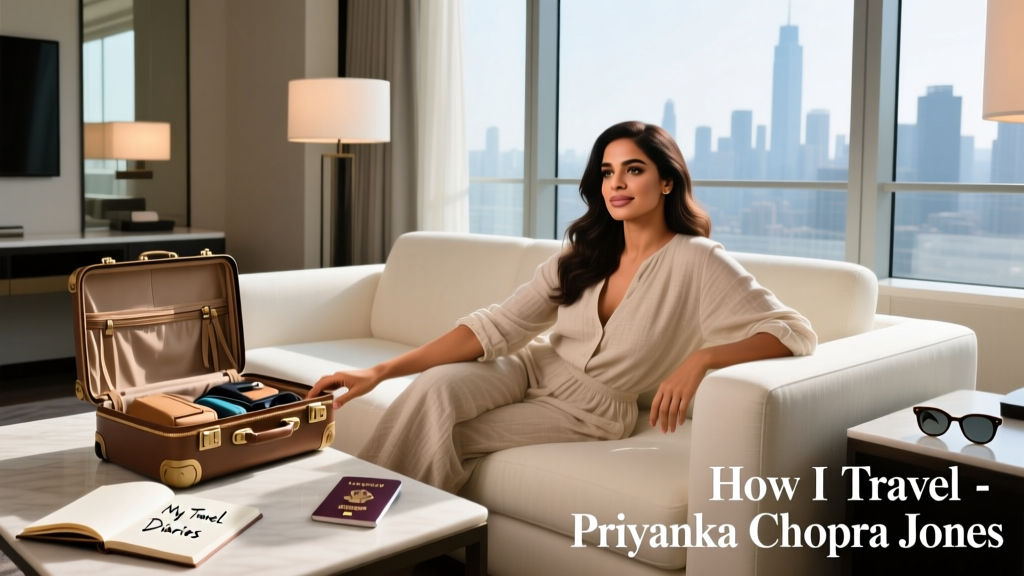 How I Travel: Priyanka Chopra Jonas — A Hospitality Industry Analysis of Her Real-World Travel Habits