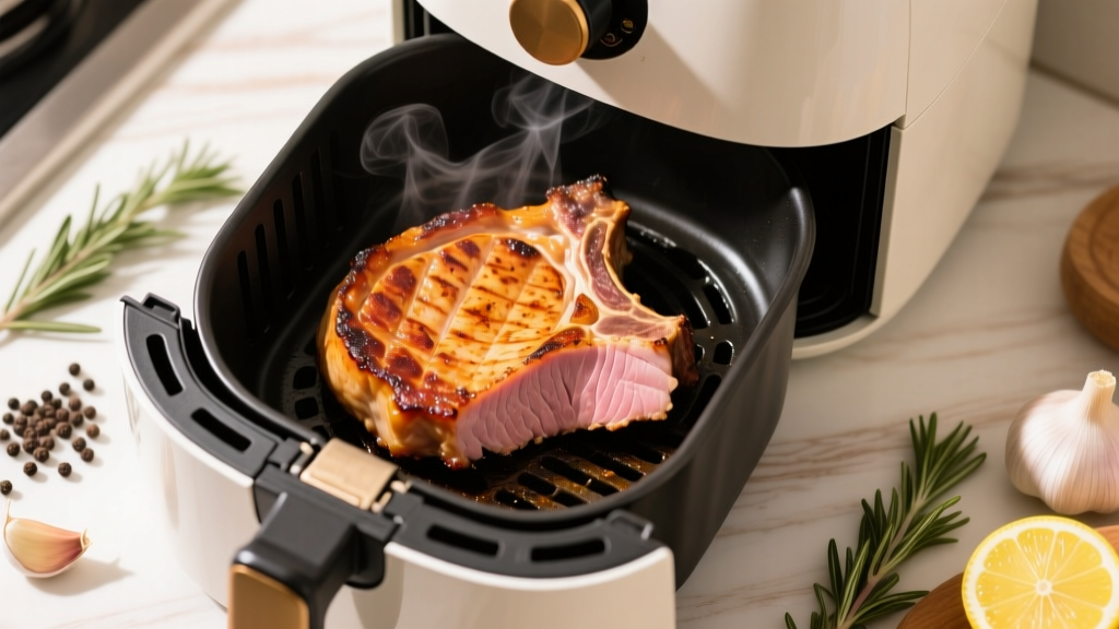 Air Fryer Smithfield Smoked Pork Chops (Crispy & Juicy!)
