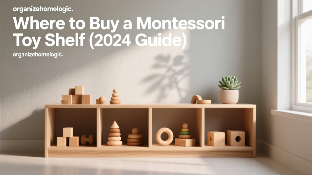 Where to Buy a Montessori Toy Shelf (2024 Guide)