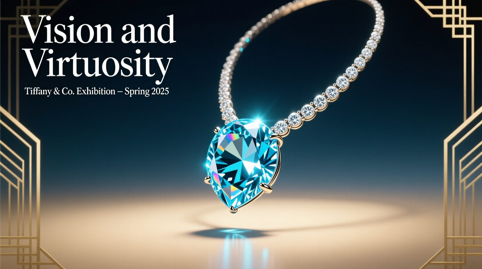 tiffany co vision and virtuosity exhibition poster