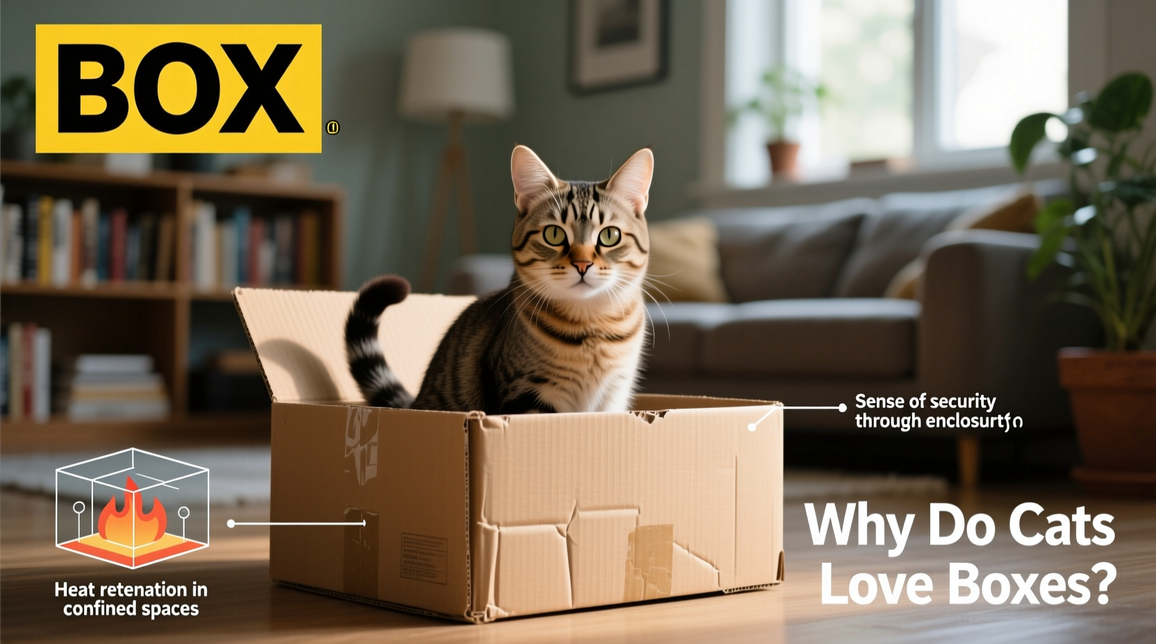 why do cats sit in boxes science behind their love of confined spaces