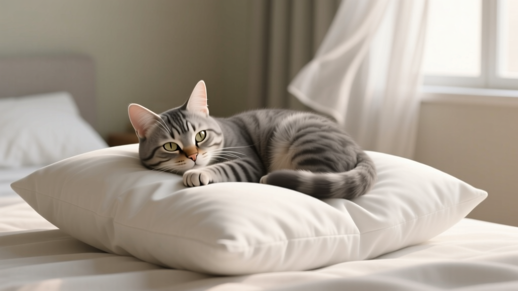 Why Cats Sit on Your Pillow After You Leave