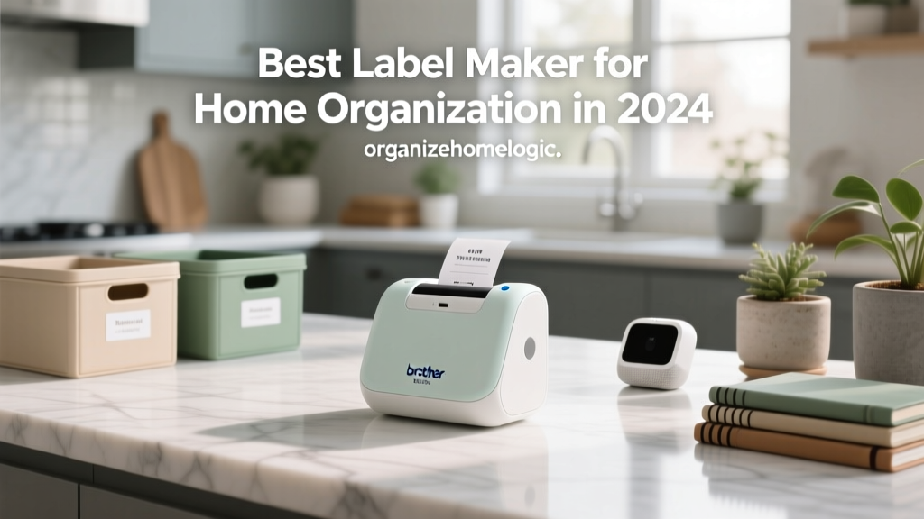 Best Label Maker for Home Organization in 2024