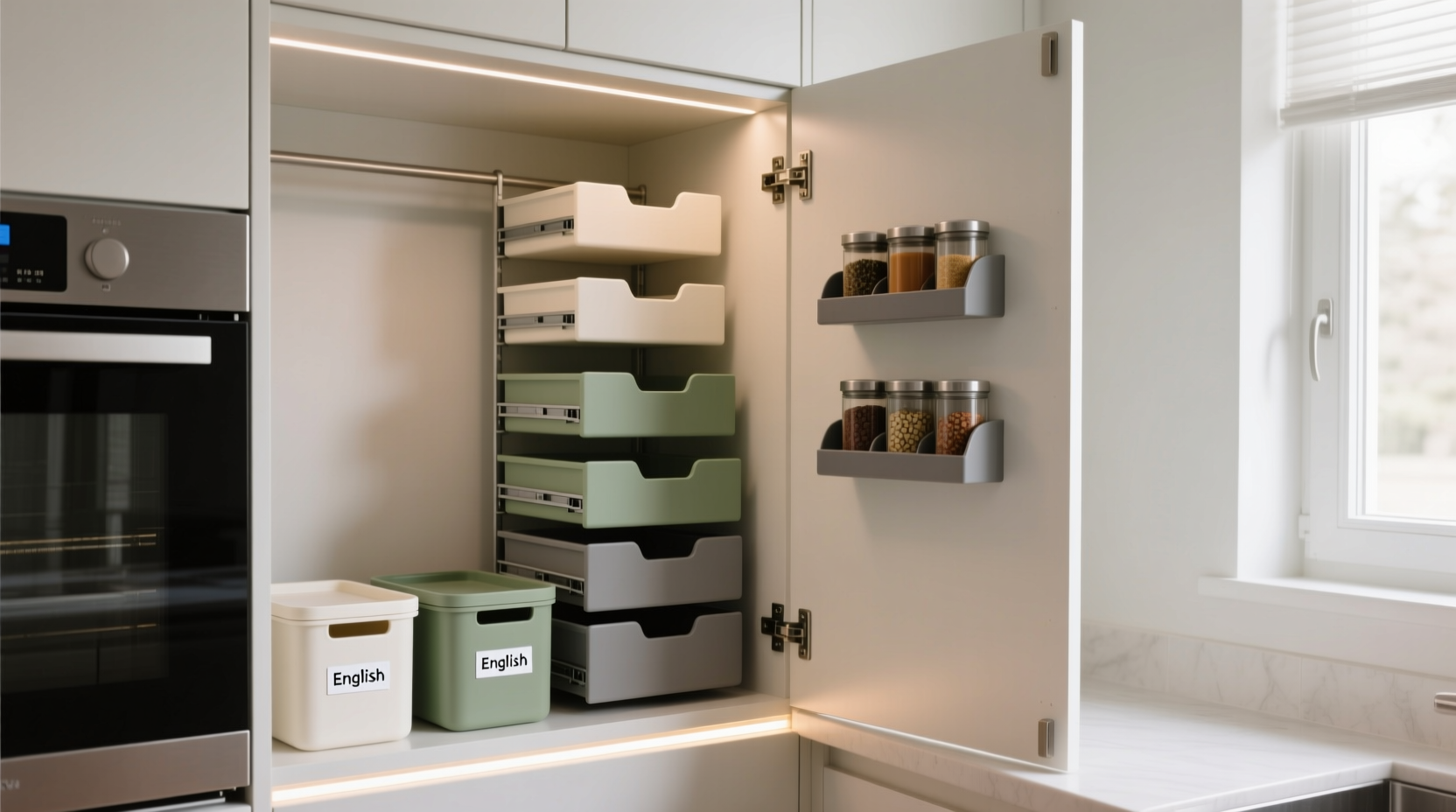how to organize a tiny pantry with zero wall space clever stackable solutions