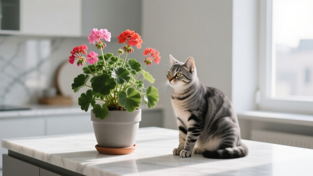 Geraniums and Cats: Toxicity & Safe Propagation
