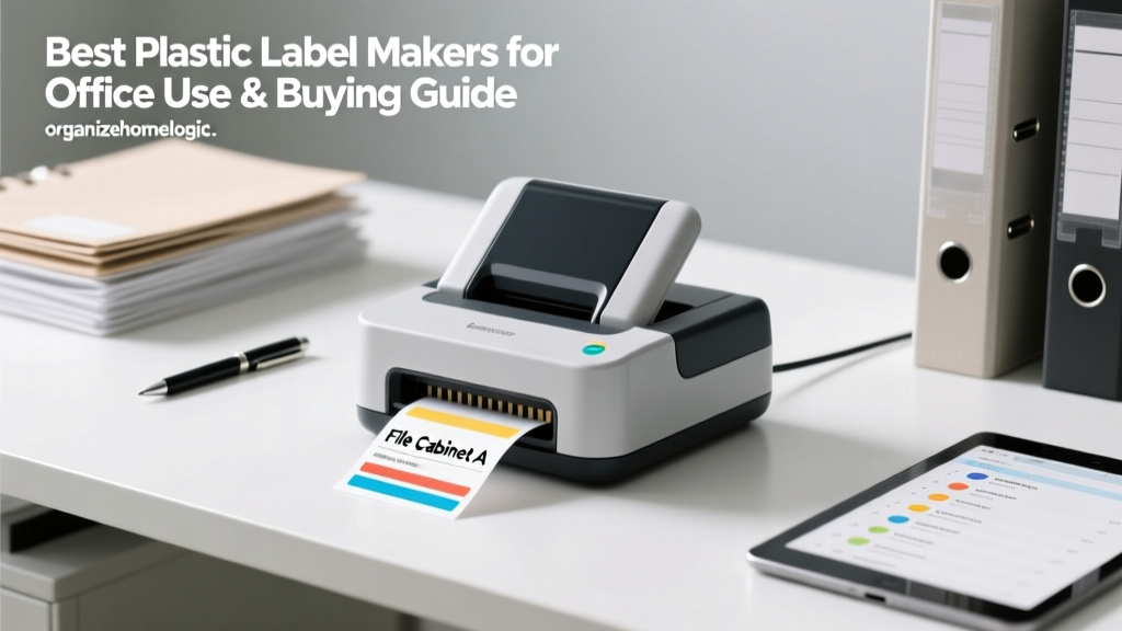 Best Plastic Label Makers for Office Use & Buying Guide