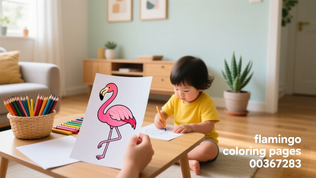 Flamingo Coloring Pages_00367283: A Practical Guide for Parents, Educators, and Therapists
