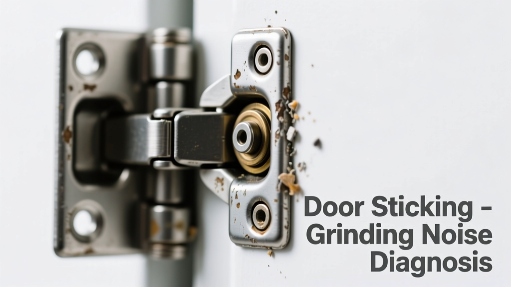 Door Sticking & Grinding Noise: Quick Diagnosis