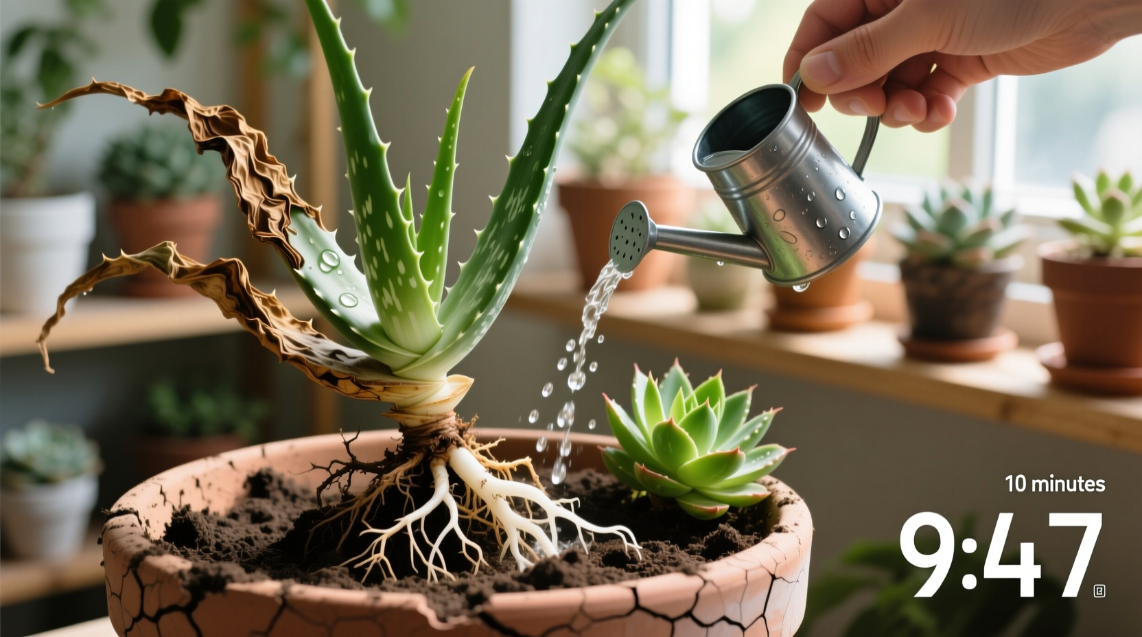 How to Tell Dehydrated vs Overwatered Aloe Vera