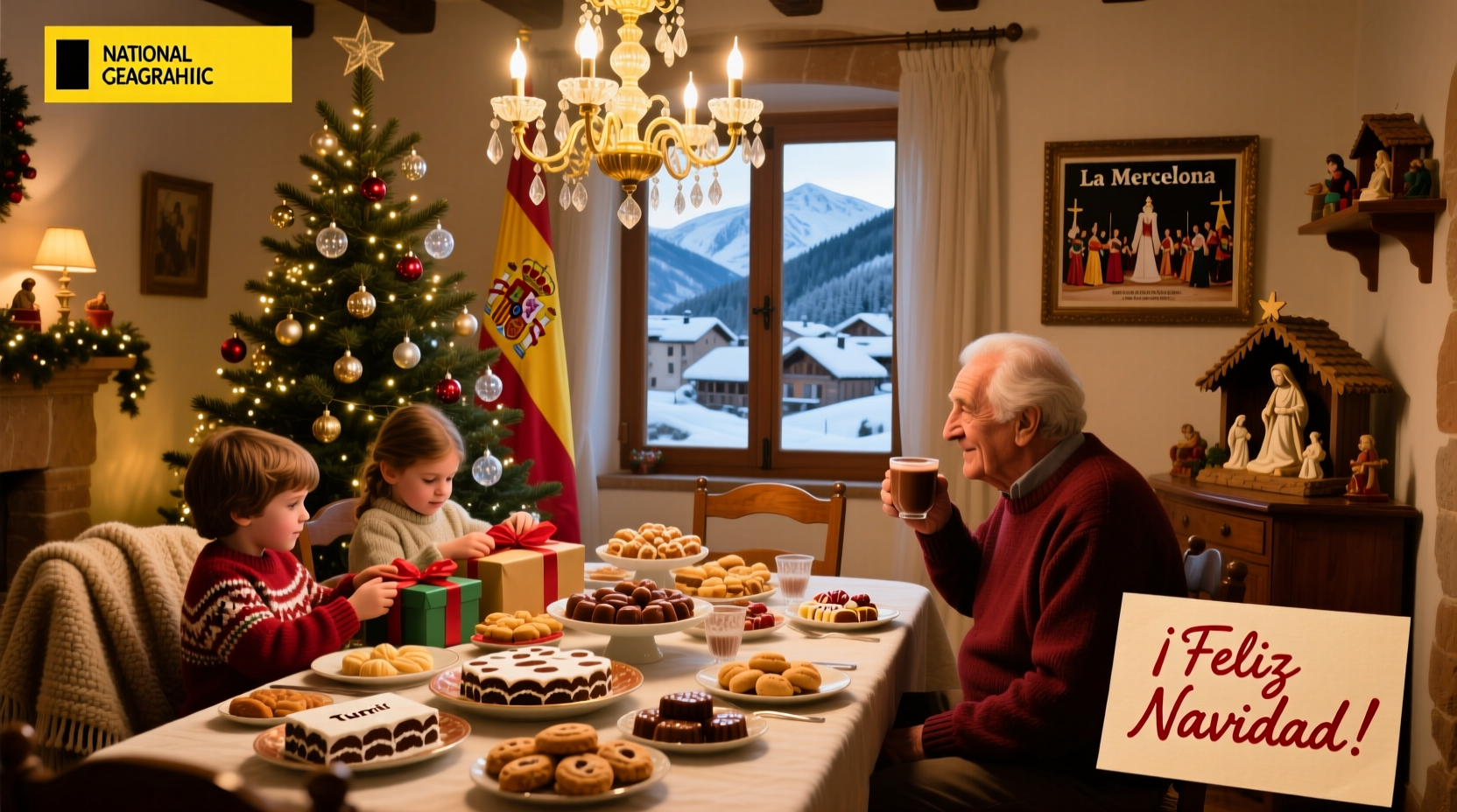 how is christmas day celebrated in spain