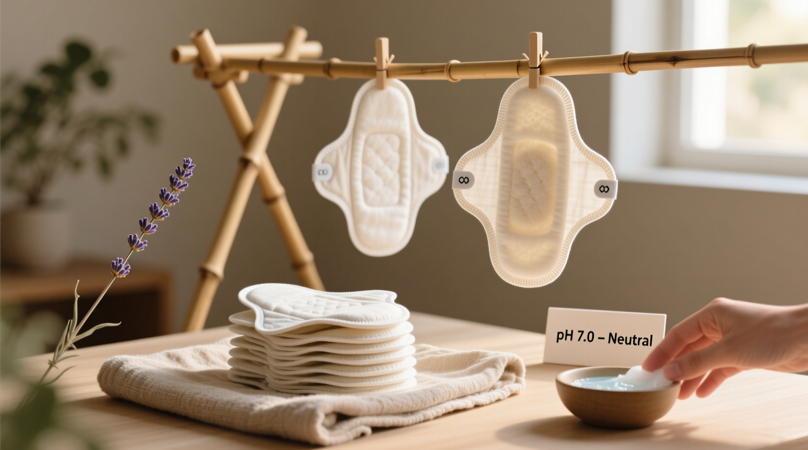 how to sanitize cloth menstrual pads safely