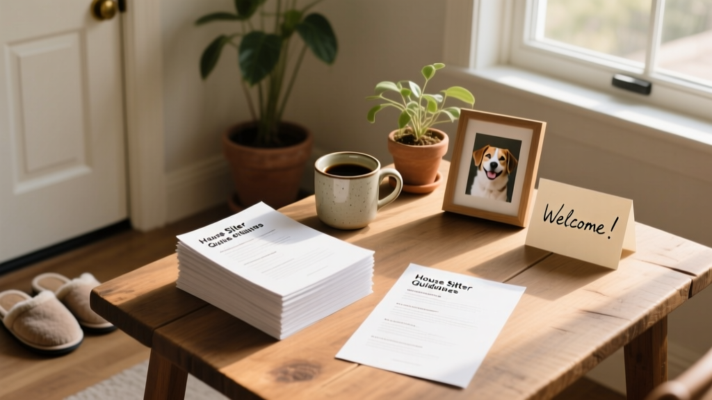House sitter guidelines for happy house sitting stays...