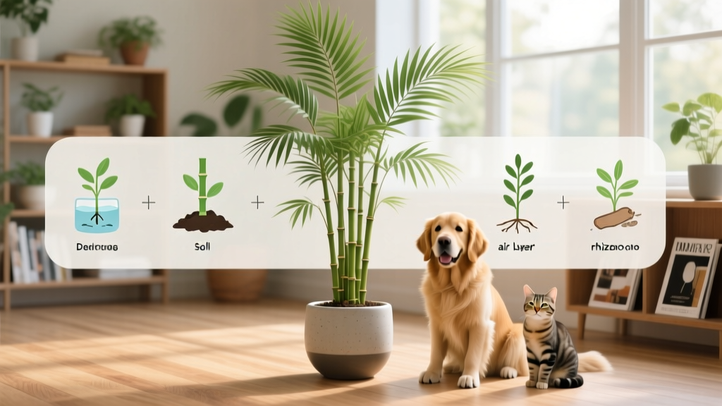 Pet Friendly Bamboo Palm Propagation (2026)