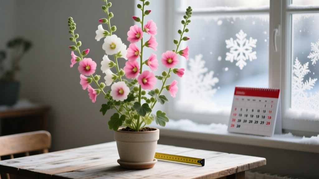 Hollyhock Seeds Indoors: Best Sowing Window by Zone (2026)