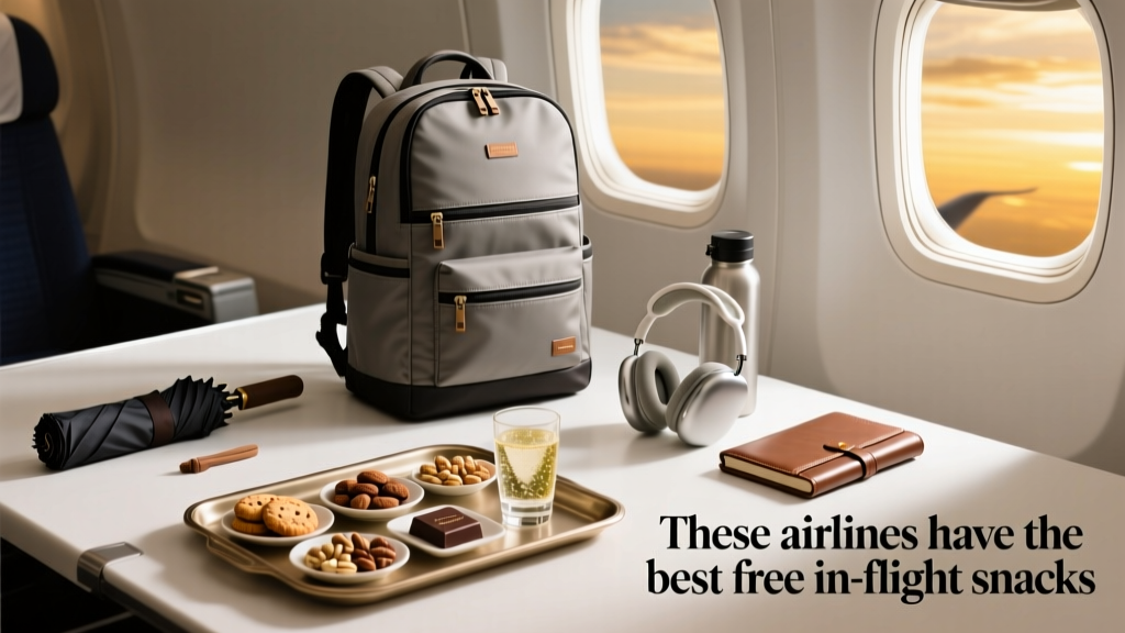 These Airlines Have The Best Free In-Flight Snacks: A Rigorous 2024 Review