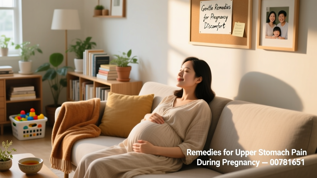 Upper Stomach Pain During Pregnancy: Causes, When to Worry, and Evidence-Based Remedies