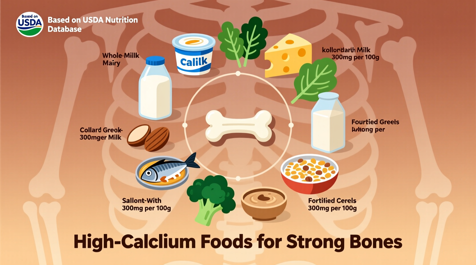 what foods are high on calcium