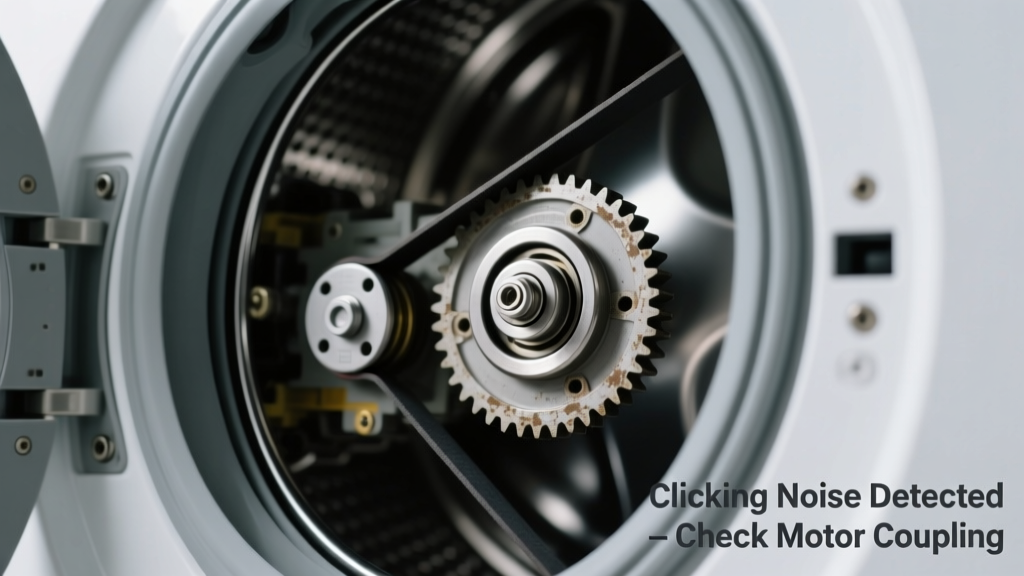 Washer Not Spinning & Making Clicking Sound: Quick Diagnosis