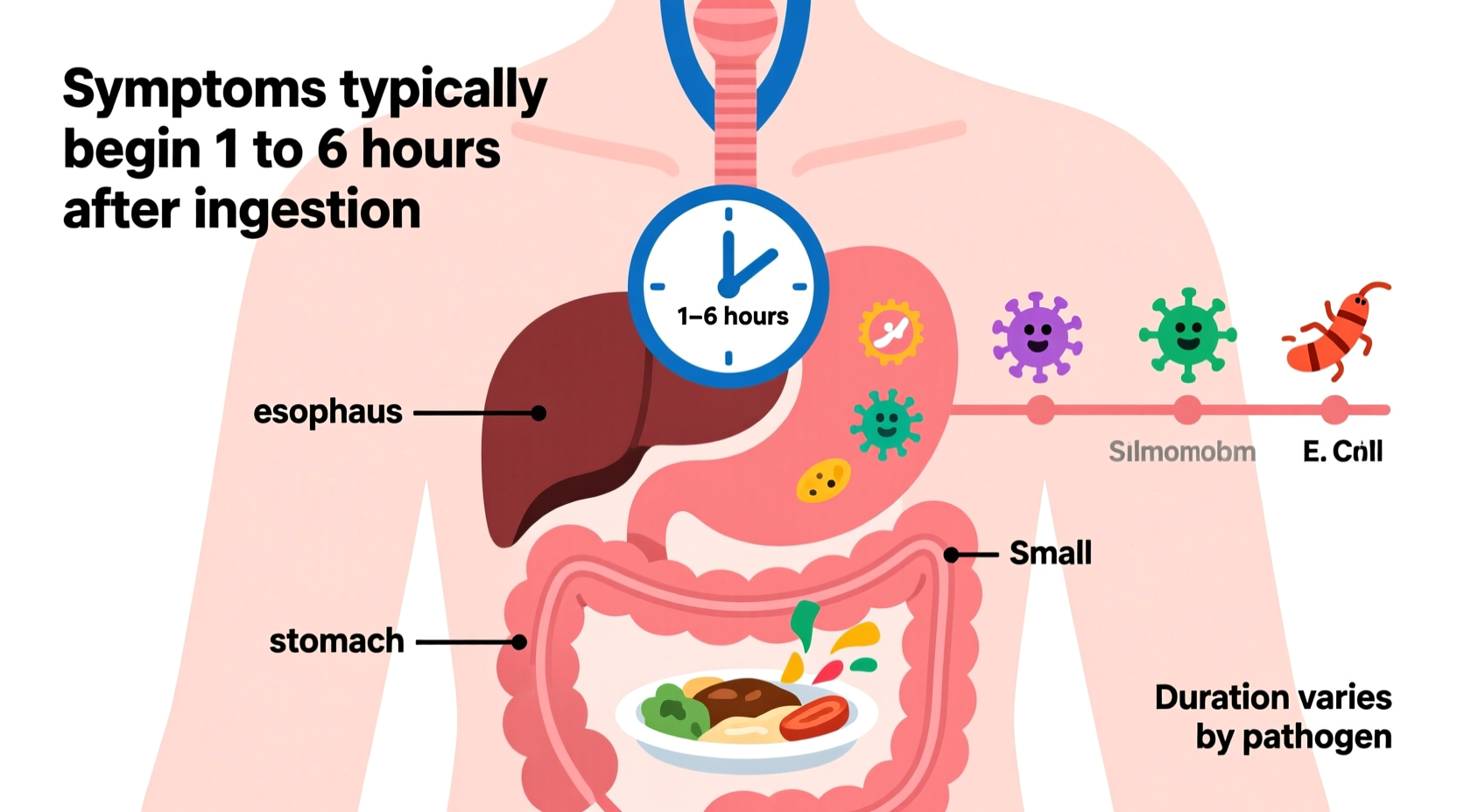 Food Poisoning Onset Time: When Symptoms Start After Exposure