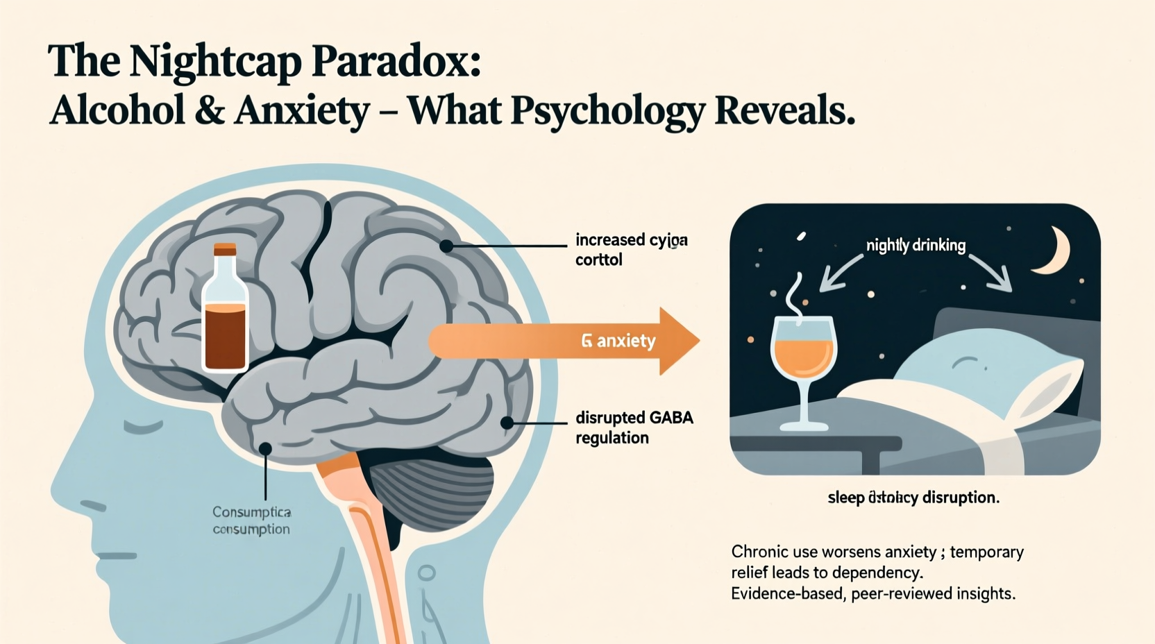 alcohol and anxiety link what psychology says about nightcap habits