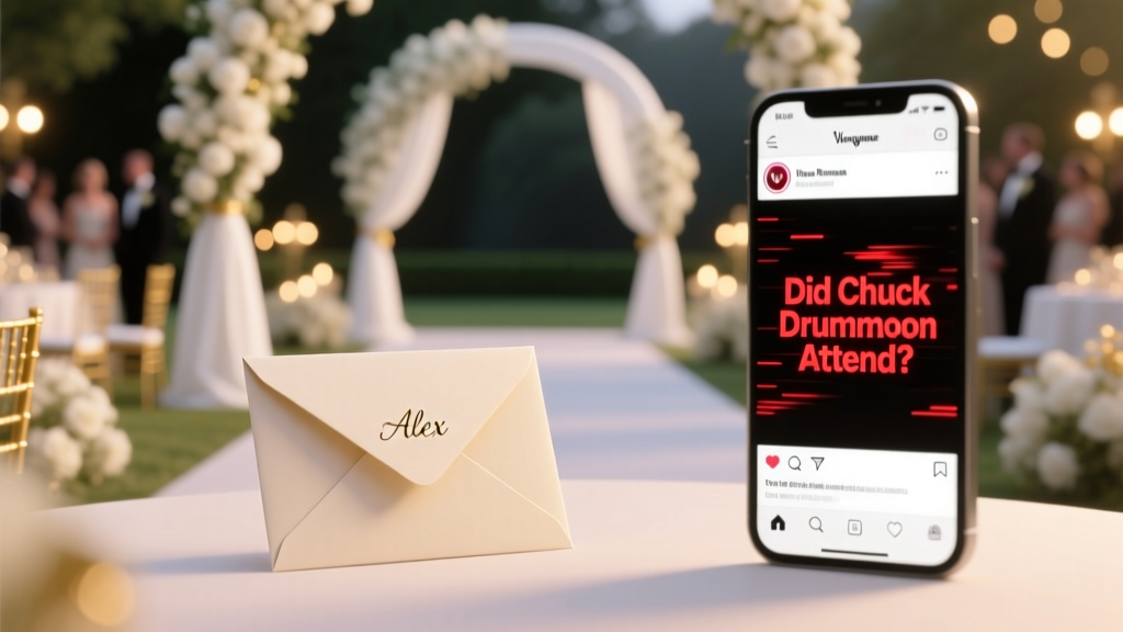 Chuck Drummond at Alex's Wedding? Evidence Revealed