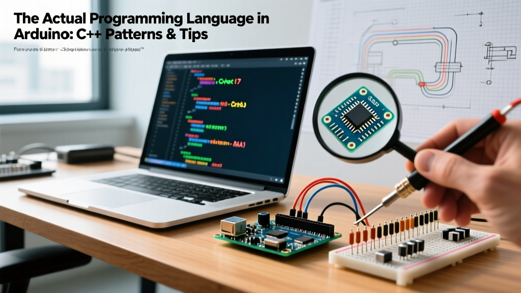 The Actual Programming Language in Arduino: C++ Patterns & Tips
