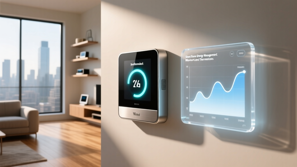 Smart Home Energy Management: Monitors and Thermostats