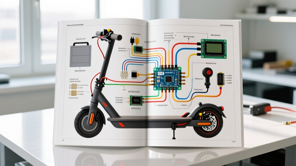 48 Volt Electric Scooter Wiring Diagram Owner's Manual Troubleshooting