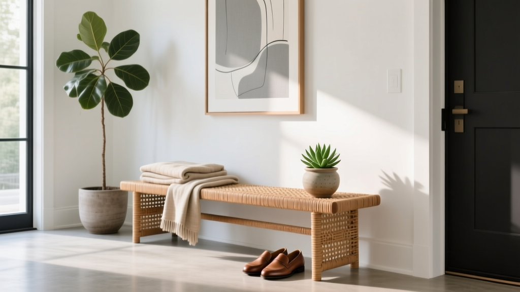 Where to Buy a Woven Entryway Bench (2024 Guide)