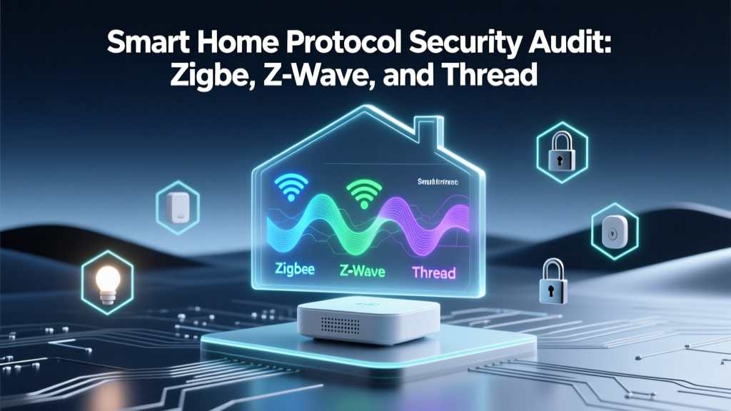 Smart Home Protocol Security Audit: Zigbee, Z-Wave, and Thread