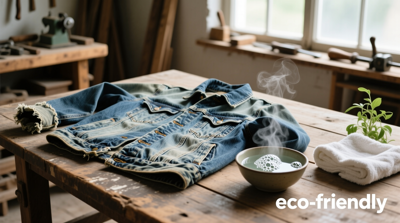 eco friendly cleaning tips for vintage denim jackets