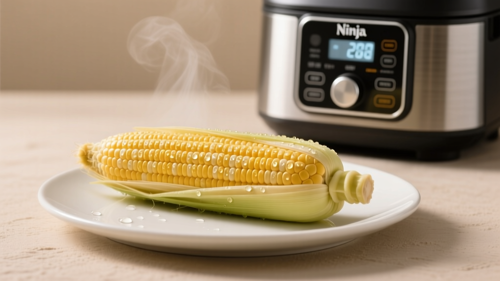 Steam Corn on the Cob in Ninja Foodi (Easy & Perfect)
