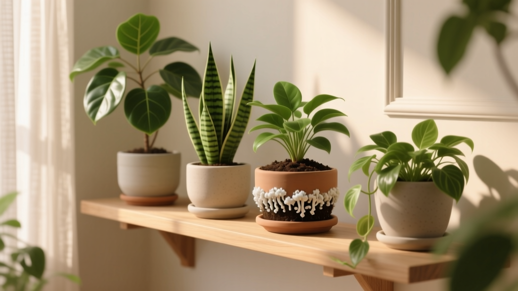 White Stuff on Indoor Plant Soil: Causes & Fixes