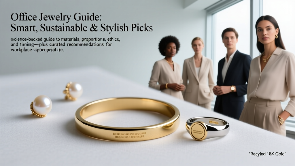 Office Jewelry Guide: Smart, Sustainable & Stylish Picks